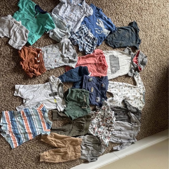 3-6 months baby boy summer clothes